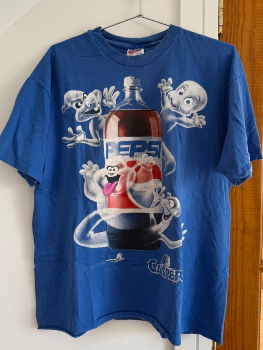 Vintage Casper x Pepsi 1995 collab tee